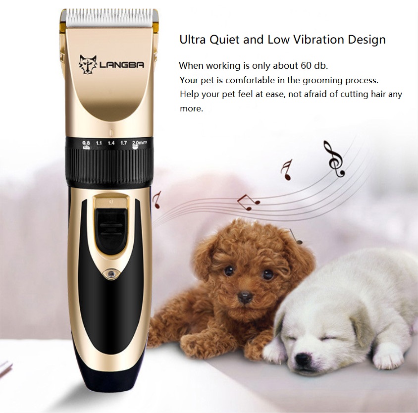 LANGBA AB60 Trådløs Pet Clipper
